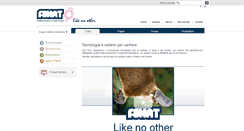 Desktop Screenshot of gruppofomat.com