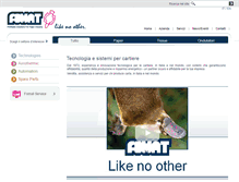 Tablet Screenshot of gruppofomat.com